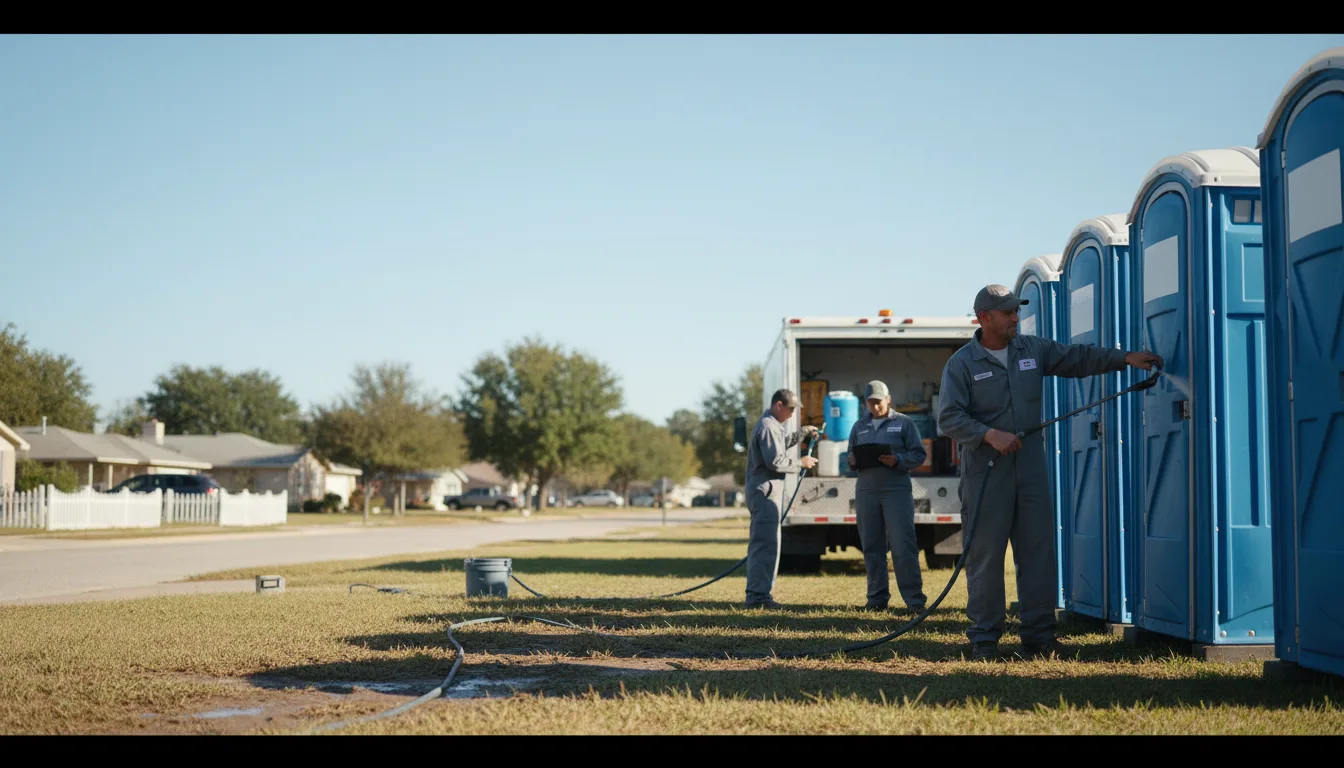 Long-Term Portable Toilet Rental in Kenefic, OK near me